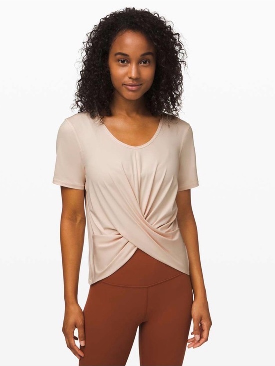 lululemon athletica Tops - Lululemon Do the Daily Short Sleeve
Holistic White